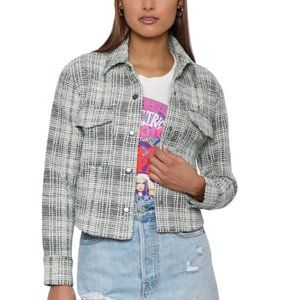 NWT BB Dakota Lead By Tweed Jacket